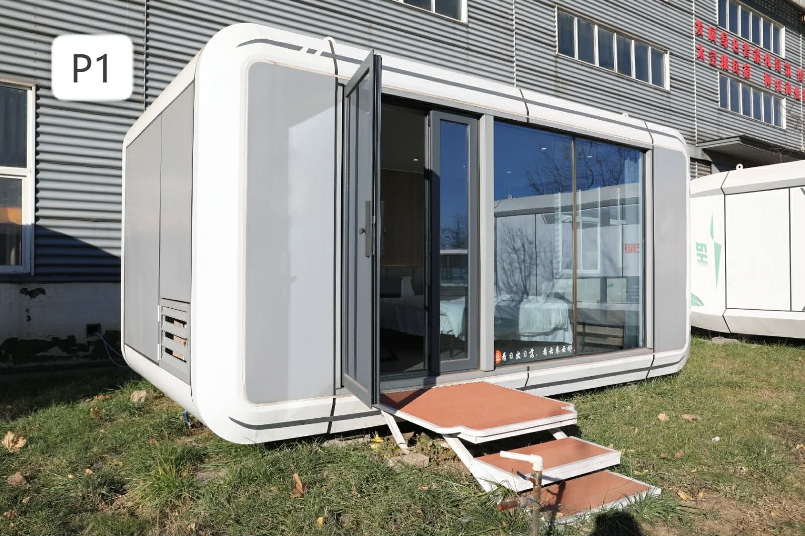 Modułowy domek glampingowy P1